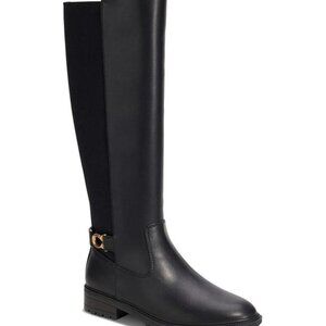 COACH FAITH LEATHER BOOT,  Black , NIB,  Size 7 M, NIB, MSRP: 275$